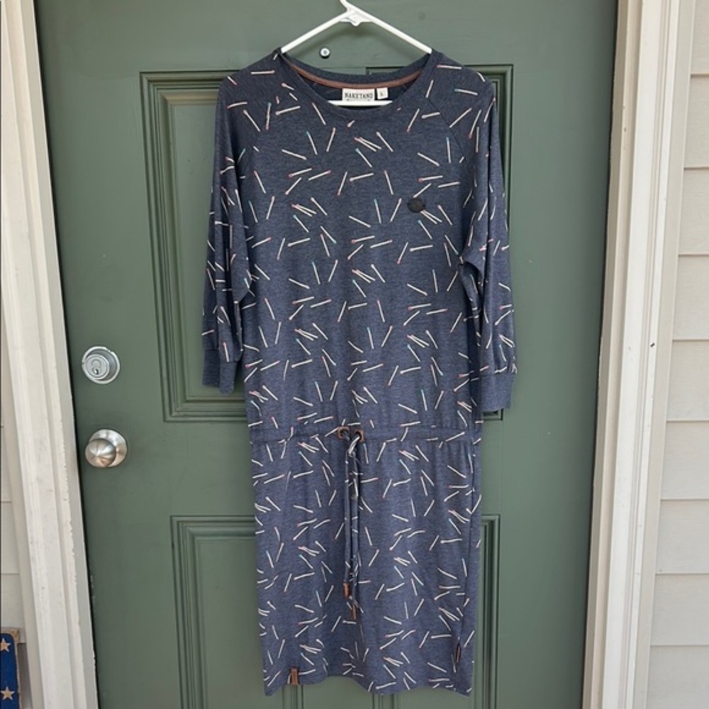 Naketano- matchstick abstract dress